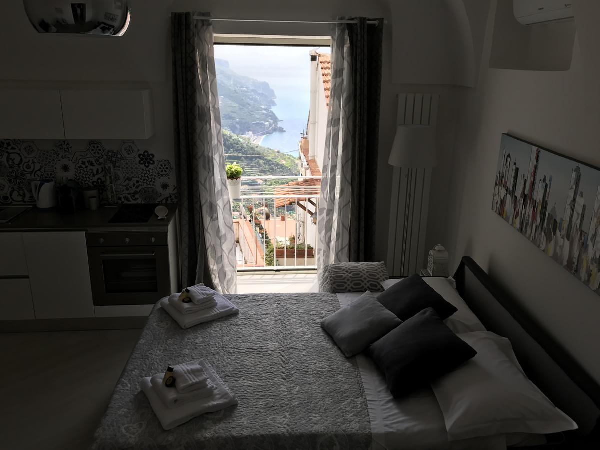 Chez Rosa - Cozy Sea View Openspace - 10Mins From Belmond Caruso 拉维罗 外观 照片
